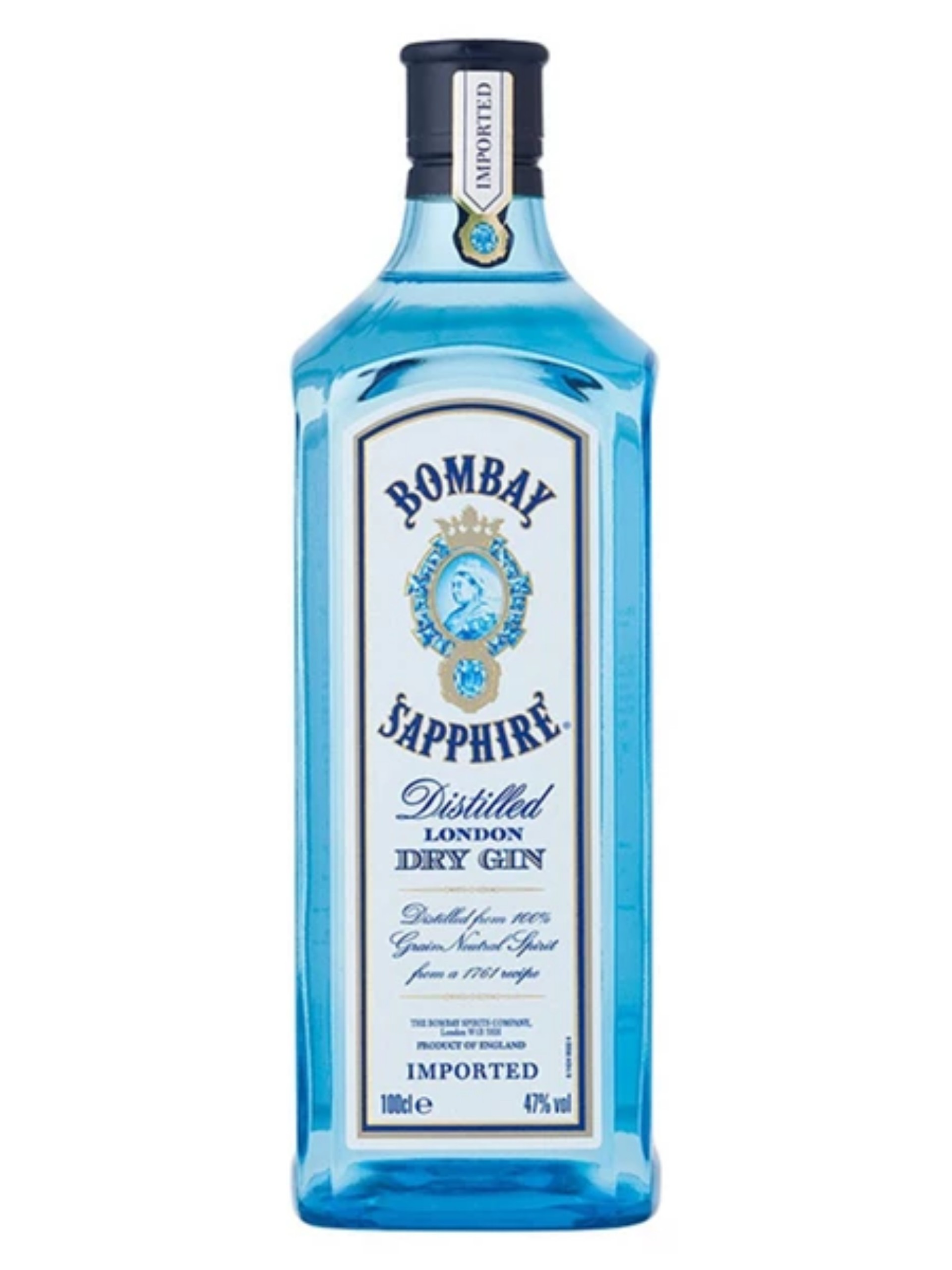 Gin Bombay Saphiare London Dry -1.0L