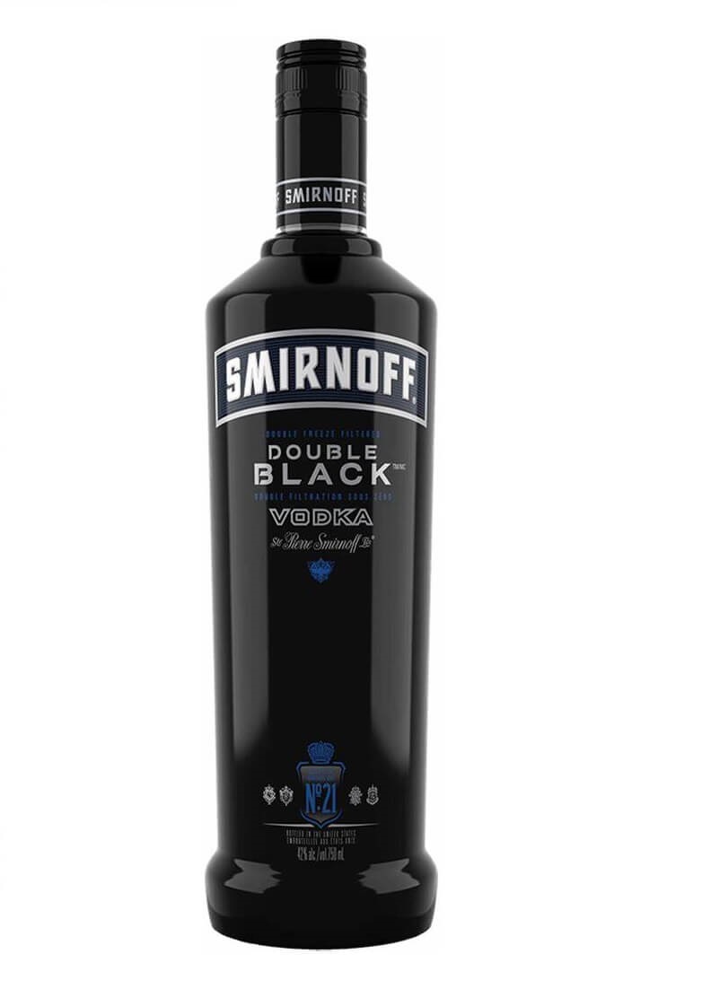 Vodka Smirnoff Double Black