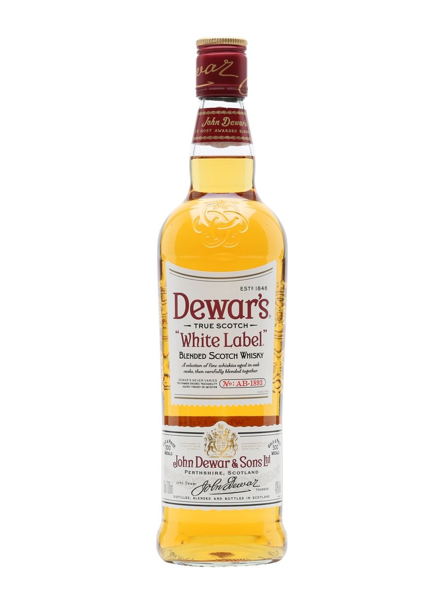 Whisky Dewars White Label