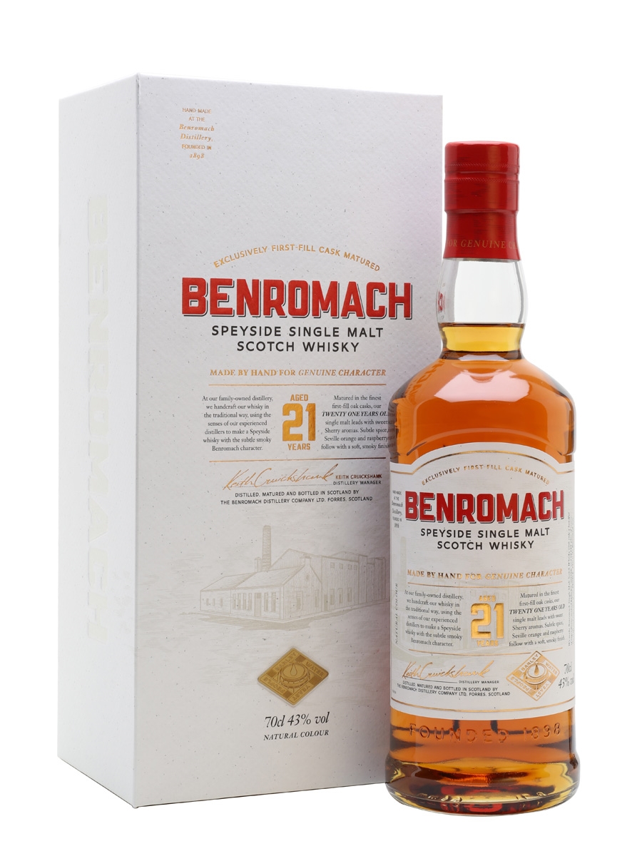 Whisky Benromach 21 YO