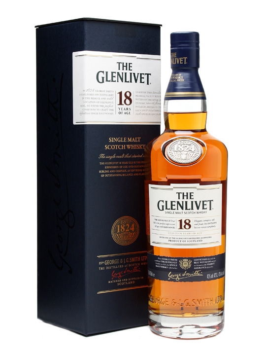 Whisky Glenlivet 18 Năm
