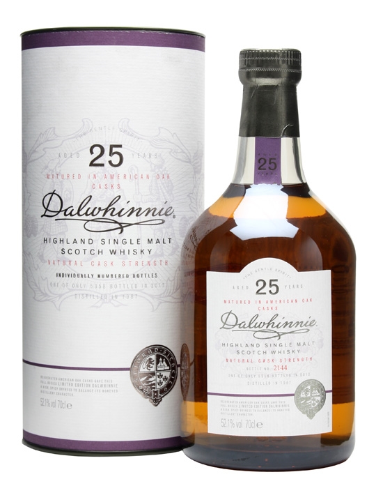 WHISKY DALWHINNIE 25 CASK STRENGTH