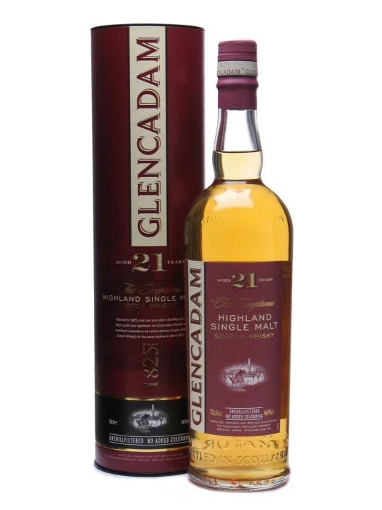 WHISKY GLENCADAM 21