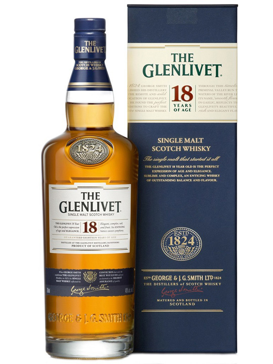 Whisky Glenlivet 18 1000ml