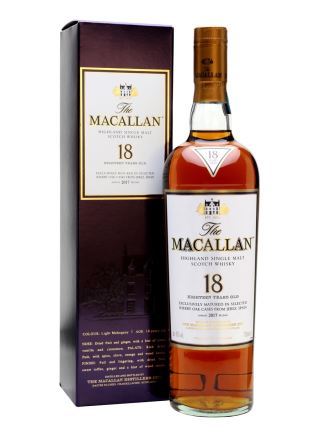 Whisky Macallan 18 Sherry Oak 2017