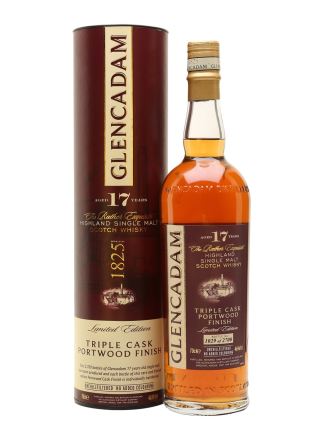 WHISKY GLENCADAM 17 PORT WOOD