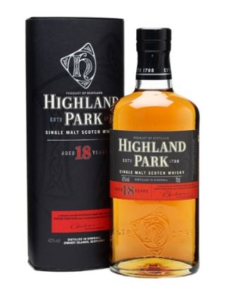 Whisky Highland Park 18 Năm