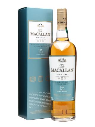 Whisky Macallan 15 Fine Oak