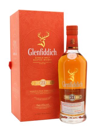Whisky Glenfiddich 21 - Reserva Rum Cask